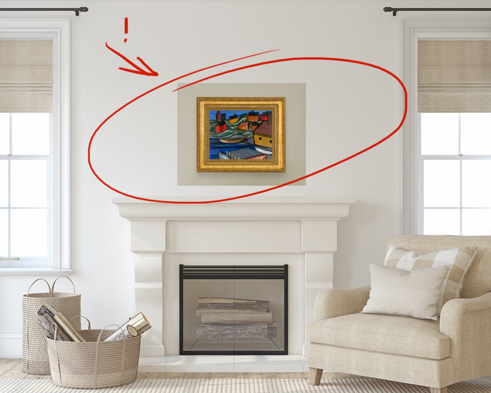 How to make artwork appear bigger on a wall UTR Decorating