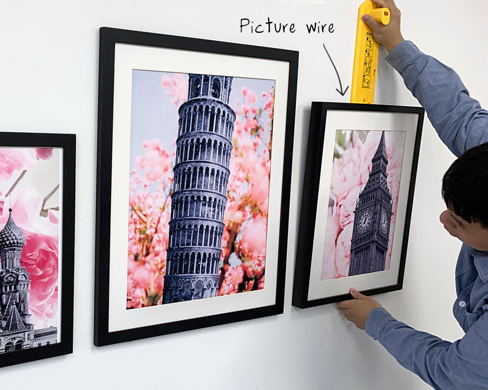 How to use Hang & Level with picture wire UTR Decorating
