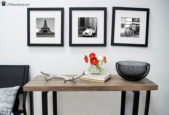 How To Keep Picture Frames Hanging Straight On A Wall | UTR Decorating